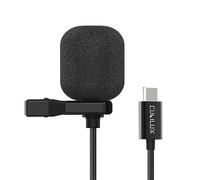 Cubilux Microfono lavalier USB C, mini microfono unidirezionale tipo C per iPad Pro, iPad Air 5/4, iPad Mini 6, iPad 10, Samsung S23/S22/S21/S20 Tab S8/S7/S6 Note 20/10, Pixel 7/6 Pro 5 4, 5 piedi