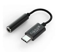 Cubilux UCM-RBK2 Adattatore per microfono compatibile con ONE R, USB Tipo C a TRRS MIC Converter Connettore compatibile con fotocamera Insta 360 ONE R