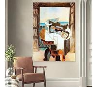 Cubismo Home Wall Art Poster Stampe Arte Moderna Maestro Picasso Astratto Tela Dipinti Immagini Soggiorno Decorazione Murales 70x100cm Senza Cornice