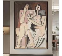 Cubismo Home Wall Art Poster Stampe Astratta Tela Pittura Arte Moderna Maestro Picasso Immagini Soggiorno Decorazione Murales 70x100cm Senza Cornice