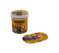 Cubo 100 dischi DeWALT Inox DT20540-QZ 125mm x 1mm