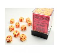 Cubo - 12mm - Festive Sunburst/Red (Set di Dadi 36 X W6)