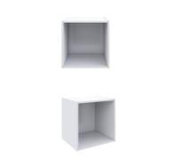 CUBO 35X29X35 CM BIANCO