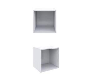 CUBO 35X29X35 CM BIANCO