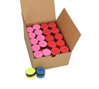 Cubo 60 Uds. Overgrip Bullpadel Gb1606 Multicolor Ex Red