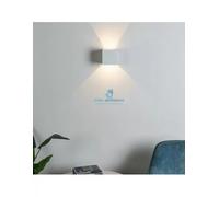 Cubo applique 12W biemissione 3000K bianco IP65