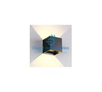 Cubo applique led 12W biemissione 3000K antracite IP65