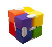 Cubo arcobaleno, cubo colorato, mix di colori cubi di puzzle educativi, regali di festa - rompicapo portatile, giocattolo per adulti, per gli amanti dei cubi e le famiglie