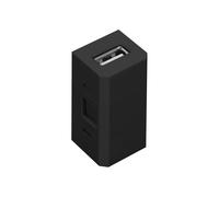 Cubo con presa USB per presa mobili OR-GM-9011/B/USB