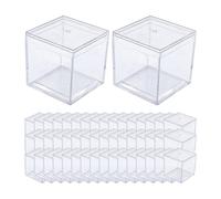 Cubo da 50 pezzi con vetrina acrilica 3,3x3,3x3,3 cm per modello pressofuso