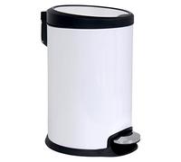 CUBO DE BASURA BLANCO 20L CIERRE LENTO