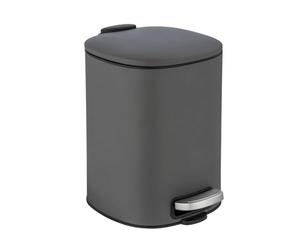 Cubo de pedal 5 l. Alassio, gris