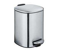 Cubo de pedal acero inoxidable 5 l. Alassio, mate