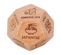 Cubo decisionale per alimenti Cubi decisionali creativi dal cibo, con 12 simpatici modelli alimentari, regalo per amici e coppie, What's for cena cubi