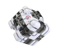 Cubo del labirinto di puzzle 3D di grandi labirinti, giocattolo per teaser cerebrale, per sollievo dallo stress e sviluppo logico (A)