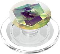 Cubo della vita in Anime retrò vibes vaporwave estetica PopSockets PopGrip per MagSafe