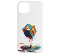 Cubo di fusione Speed Cubing Vintage Puzzle Giovani & Amanti della Matematica Custodia per iPhone 14 Plus