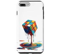 Cubo di fusione Speed Cubing Vintage Puzzle Giovani & Amanti della Matematica Custodia per iPhone 7 Plus/8 Plus