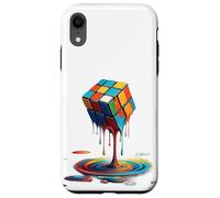 Cubo di fusione Speed Cubing Vintage Puzzle Giovani & Amanti della Matematica Custodia per iPhone XR