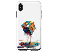 Cubo di fusione Speed Cubing Vintage Puzzle Giovani & Amanti della Matematica Custodia per iPhone XS Max