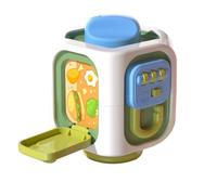 Cubo di lavoro per bambini, tavola sensoriale, gioco educativo interattivo sensoriale, per promuovere lo sviluppo e l'apprendimento giocoso per bambini e