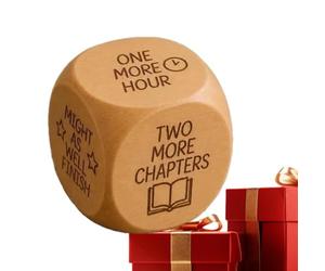 Cubo Di Lettura In Legno Per La Scelta: Giocare A Per Prendere Decisio | Il cubo da in legno funziona come un pratico dado decisionale per i periodi di lettura quotidiana. Ideale per camere da