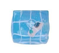 Cubo Di Rimbalzo Sensoriale, Giocattolo A Tema Piscina, Squeeze Per Alleviare Lo Stress Con Consistenza Morbida, Strumento Di Attività Fidget, Cubo Di Dall'ansia Con Stile Divertente, Focus I