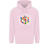 Cubo di Rubik Equazione Divertente Puzzle Enigma Bambini Felpa con Cappuccio