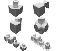 Cubo di Rubik Stampato 3D con Bordi Arrotondati - Speed Cube Rompicapo 3x3
