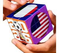 Cubo di velocità, regalo per cesti pasquali, facile da ruotare, per risolvere i problemi, per l'asilo, la scuola a casa, l'asilo, il compleanno dei bambini, ragazze, adolescenti e