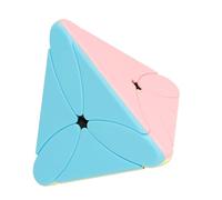 Cubo Di Velocità Senza Adesivo, Cubo Piramidale, Cubo Di Puzzle Magico Piramidale Senza Adesivo, Giocattolo Di Puzzle Cubo Magico Triangolo Di Messa In Strada Macaron, Cubi Di Velocità Educativi Di