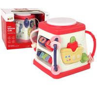 Cubo educativo interattivo per bebè con melodie e luci Farfalla