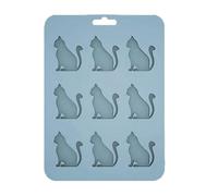 Cubo Ice Tray 9 cavità riutilizzabile facile rilascio divertente Cat Maker