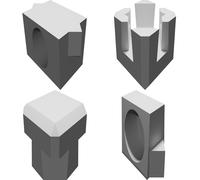 Cubo Impossibile Puzzle Rompicapo 3D Stampato Gioco Mente Illusione Ottica