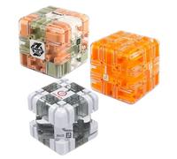 Cubo labirinto 3 D - Puzzle per allenamento cerebrale da 3,35 pollici, gioco educativo per lo sviluppo della logica, giocattolo per il potenziamento delle abilità cognitive | Cubo labirinto impegnativ