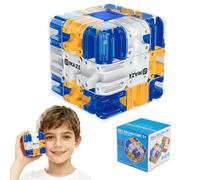 Cubo Labirinto 3D, 3D Labyrinth Cube Puzzle, Puzzle 3D, 3D Cubo Labirinto Sfida di Labirinto, Labirinto 3D Puzzle, Puzzle Interattivo con Percorso a Sfera, Allenamento Mentale e Rilassamento