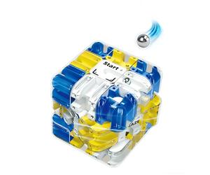 Cubo Labirinto 3D con Biglia, Puzzle Cubo, Gioco di Logica e Abilità, Sviluppa la Coordinazione e la Concentrazione, Idea Regalo per Adulti e Bambini