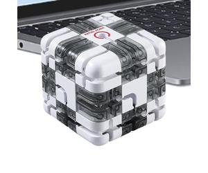 Cubo Labirinto 3D - Giocattolo puzzle, per l'apprendimento STEM, puzzle labirinto per alleviare lo stress e lo sviluppo, concentrazione educativa per la scuola, la sala