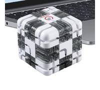 Cubo labirinto 3D - Giocattolo rompicapo, per l'apprendimento STEM, puzzle labirinto per alleviare lo stress e lo sviluppo, focus educativo per bambini, scuola, aula, stanza