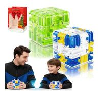 Cubo labirinto 3D puzzle labirinto 2026, cubo labirinto 3D con palla di corrispondenza del colore, giocattolo coinvolgente rompicapo, puzzle 3D MazeGames, gioco educativo di messa a fuoco regalo per