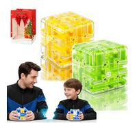 Cubo labirinto 3D puzzle labirinto 2026, cubo labirinto 3D con palla di corrispondenza del colore, giocattolo coinvolgente rompicapo, puzzle 3D MazeGames, gioco educativo di messa a fuoco regalo per