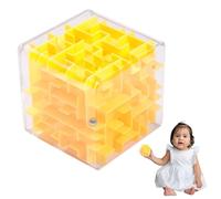Cubo Labirinto, Puzzle Cubo, Giochi Di Enigmi con Palla Di Labirinto Di Gravità Di Puzzle, Maze Puzzle Cube Ball, Persone Agitato Educativo del Labirinto Cubo Portatile Gioca