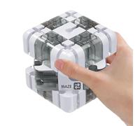 Cubo Labirinto | Puzzle Rompicapo 3D - Cubo Allenamento Mentale Giocattoli Antistress - Per Adulti Adolescenti Ragazzi Ragazze Casa Viaggio Aereo Auto Scuola Ufficio Aula Sala d'Attesa Festa