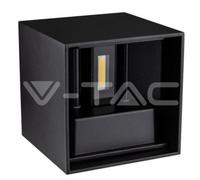 Cubo led Bridglux chip V-tac 217087 vt-759-quadrato-IP65 4000K 5W-nero