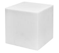 Cubo Luminoso da Giardino a LED 40x40 cm in Resina 5W Cube Bianco Freddo