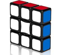 Cubo Magico 1x3x3 Brain Teaser per Adulti Ragazzi Giocattolo 3D Puzzle Cube Professionale rompicapo professionale a cobinazione di colori,a uno strato,Cube Smooth Rotating Cube Toy for Beginners