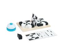 Cubo Magico Cambiante Viso in Legno - Blocchi Di Costruzione Di Puzzle Di Espressione 3D | Giocattolo Educativo | Gioco Di Associazione Rotante per Concentrazione E Abilità Logica