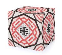 Cubo magico in broccato con motivo a otto lati, l'originale cubo 3x3, Speed Cube Problem-Solving Brain Teaser, Giocattolo puzzle sensoriale facile da girare, giocattoli sensoriali antistress