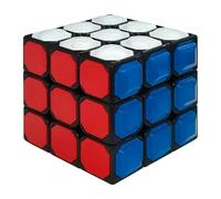 Cubo magico tattile per non vedenti, 3 x 3 x 3 cm, cubo di velocità Braille in rilievo in 3D, speciale cubo per ipovedenti e disturbi della vista