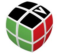 Cubo Magico V-CUBE 2x2 B (rotondo) originale Verdes 2x2x2